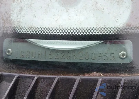 1986 Chevrolet Astro z USA, uszkodzony, nr VIN 1G8DM15Z2GB200955